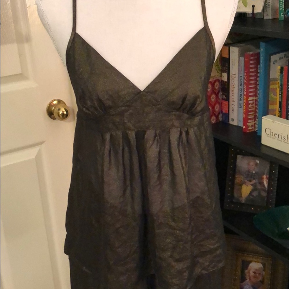 Morgan Taylor NWOT sleep set Semi sheer glitter